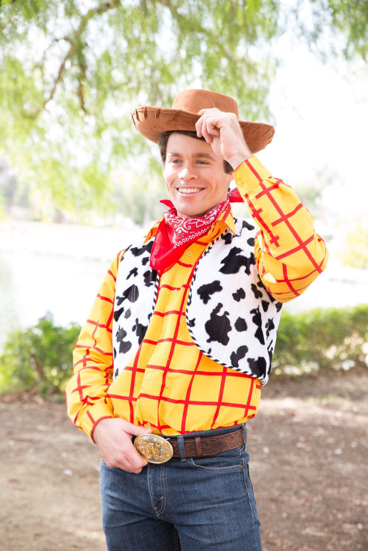 Hire Woody for birthday parties - Toy Story cowboy character performer