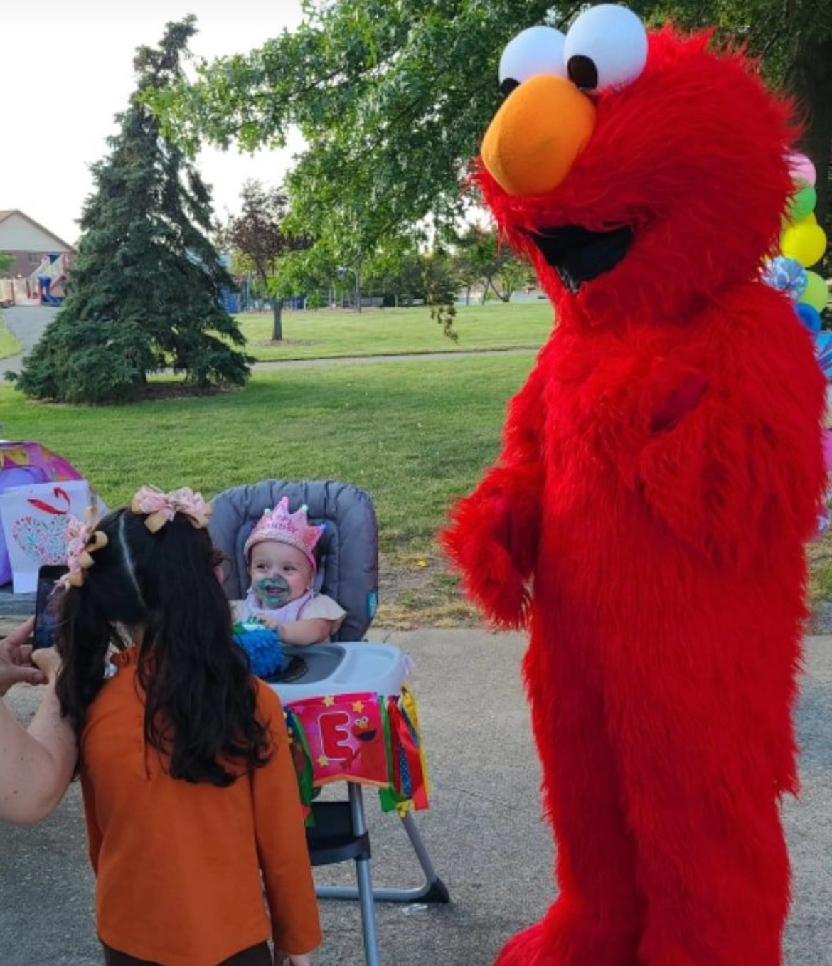 Elmo party entertainment San Jose