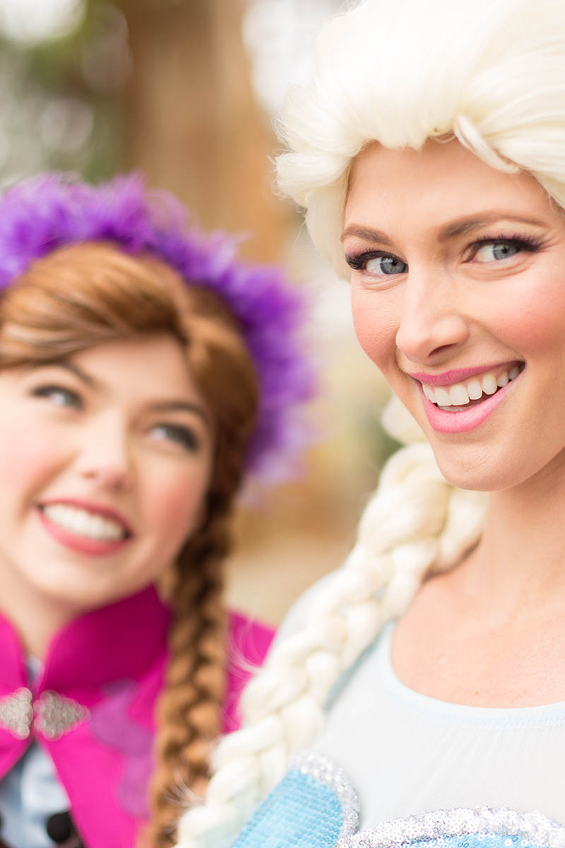 Frozen elsa and anna party character for kids in san jose